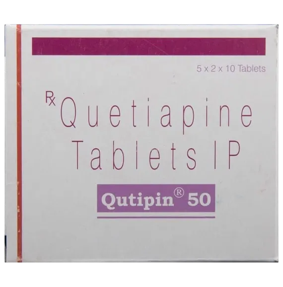 qutipin 50mg tablet 10's